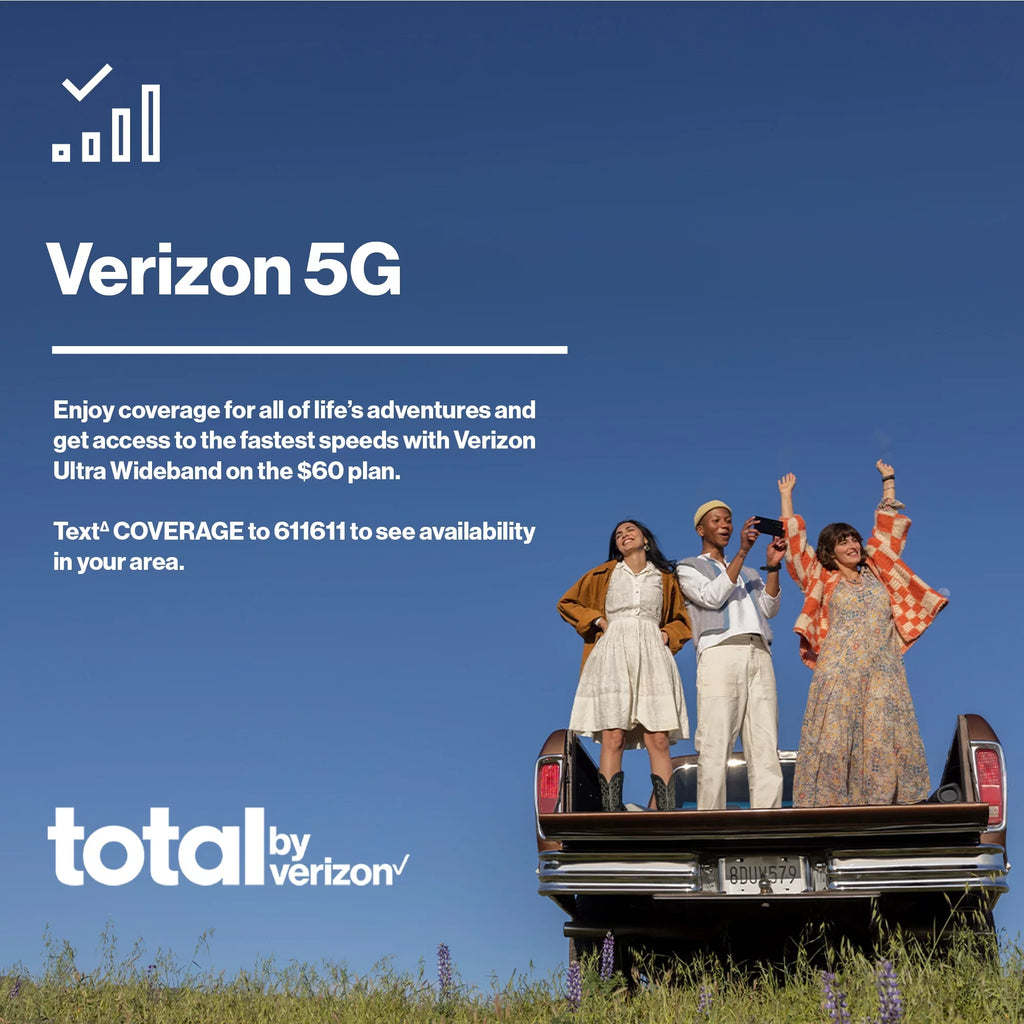Total By Verizon  iPhone 15 Plus, 128GB, Black - Prepaid Smartphone