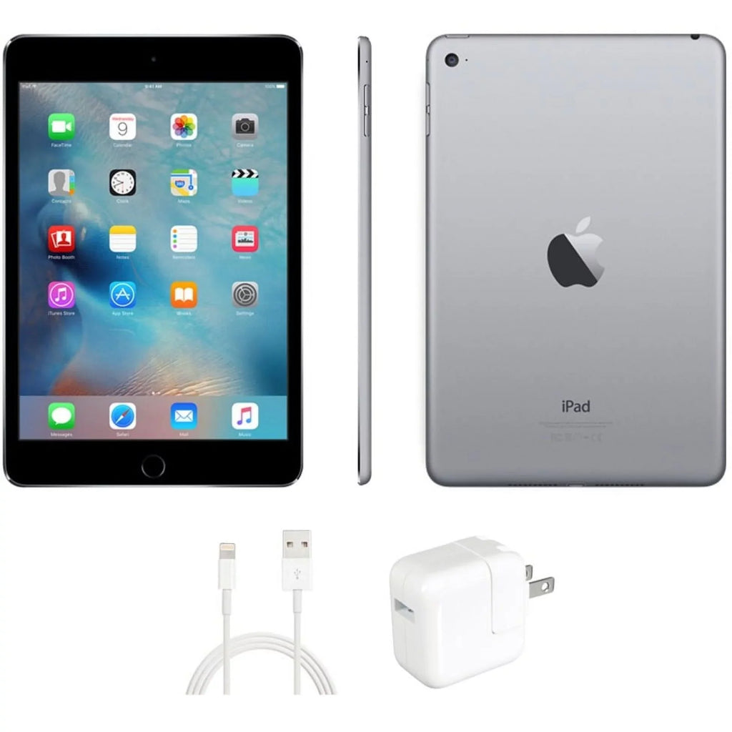 Restored iPad Mini 4 (4th Gen, 2015), Space Gray, 128GB, Wifi Only (MK6K2LL/A, A1538) (Refurbished)
