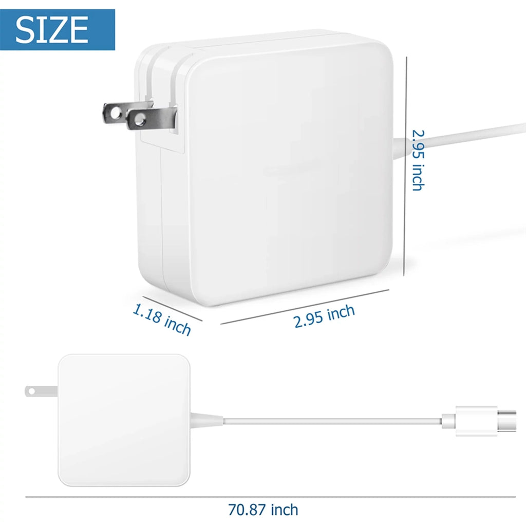KONKIN BOO matching White 65W Type-C AC Adapter Charger Replacement for  300e Chromebook 2nd Gen MTK Type 81QC