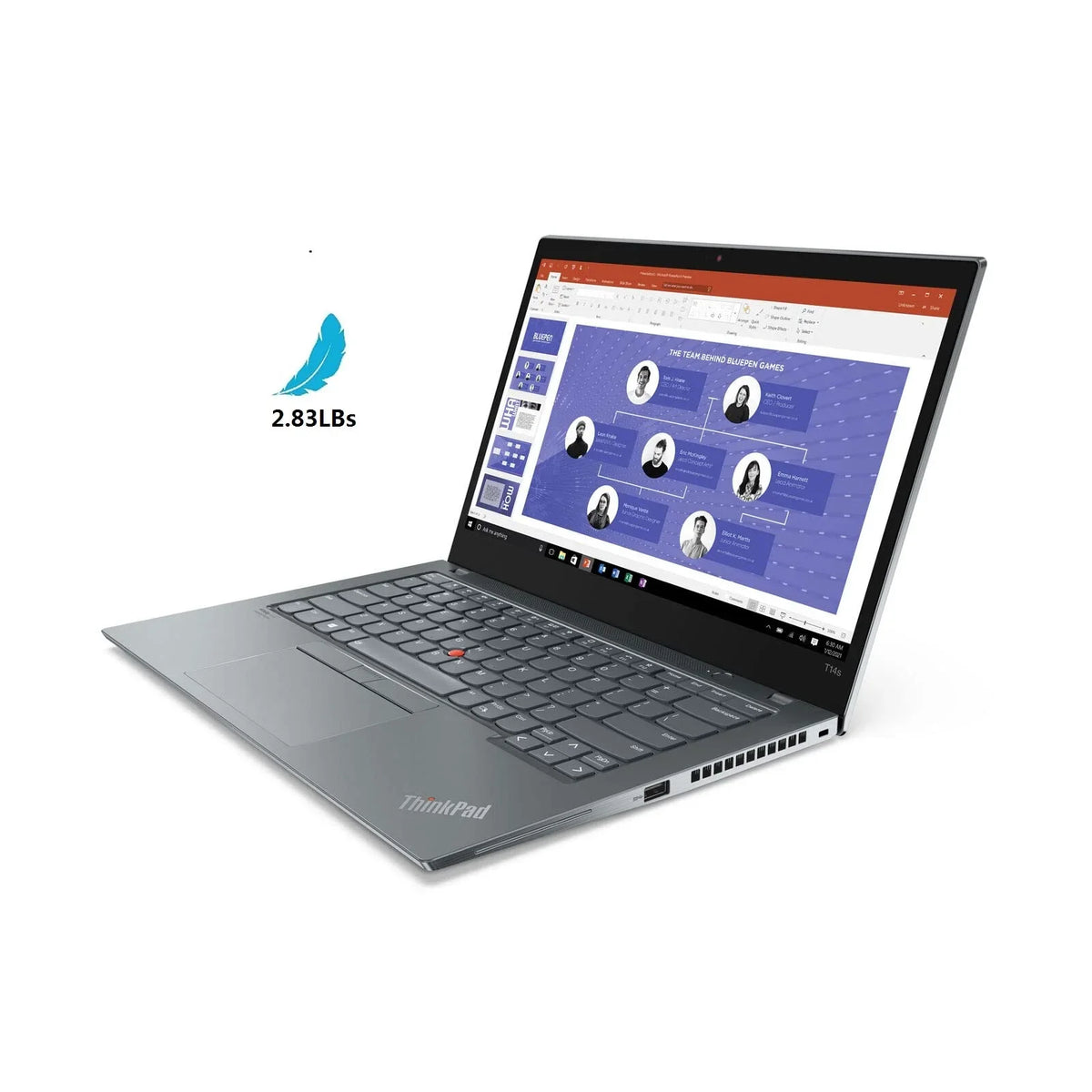 Premium Thinkpad T14s Gen2 Biz Laptop: 14" FHD IPS Touch Display | 11th Gen  Core i7-1165G7 | 16GB RAM | 2TB SSD | Backlit-KYB | FP-Reader | WiFi-6 | Thunderbolt | Win11 Pro | TF