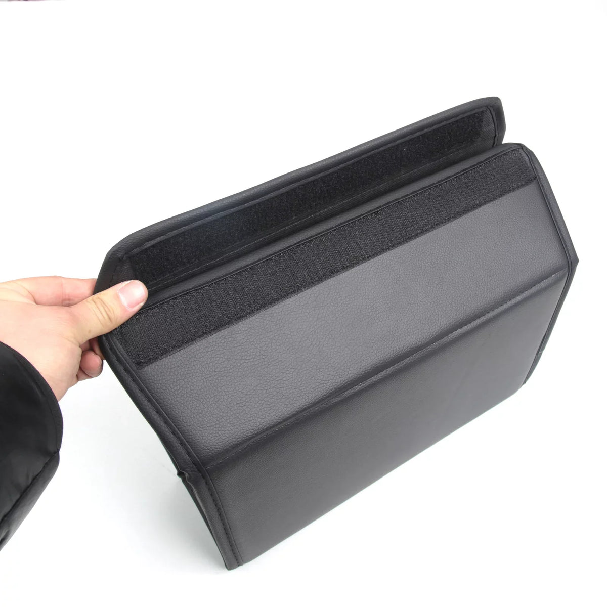 OWSOO Under Seats Storage Box Auto Modification Parts Vehicle Storage Box Folding Storage Box Car Modification Interior Accessories matching With Model Y