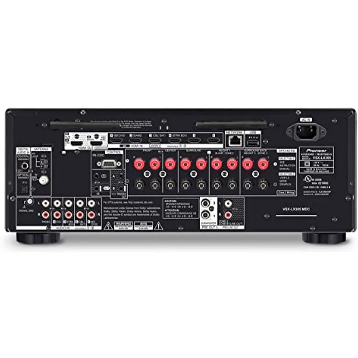Pioneer Elite VSX-LX305 9.2 Channel Network AV Dolby Vision Optimized Receiver (2021)