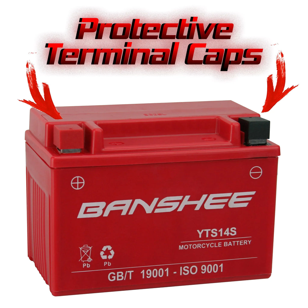 Banshee YTZ14S Motorsports Battery appropriate with  F8000T (Auxiliary Battery)