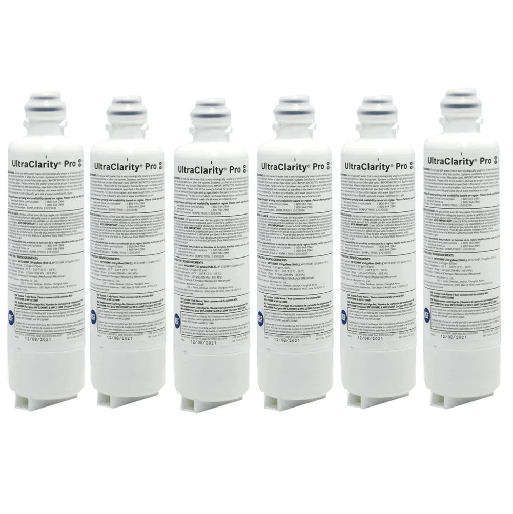 Bosch Ultra Clarity Pro BORPLFTR50 Refrigerator moisture Filter,High compatibility 6 Pcs