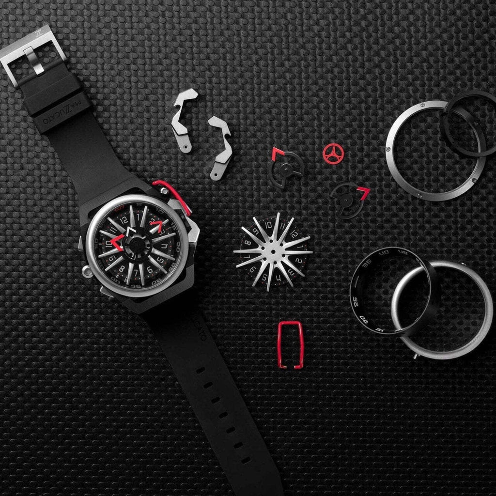 Mazzucato RIM Reversible Automatic Black Red