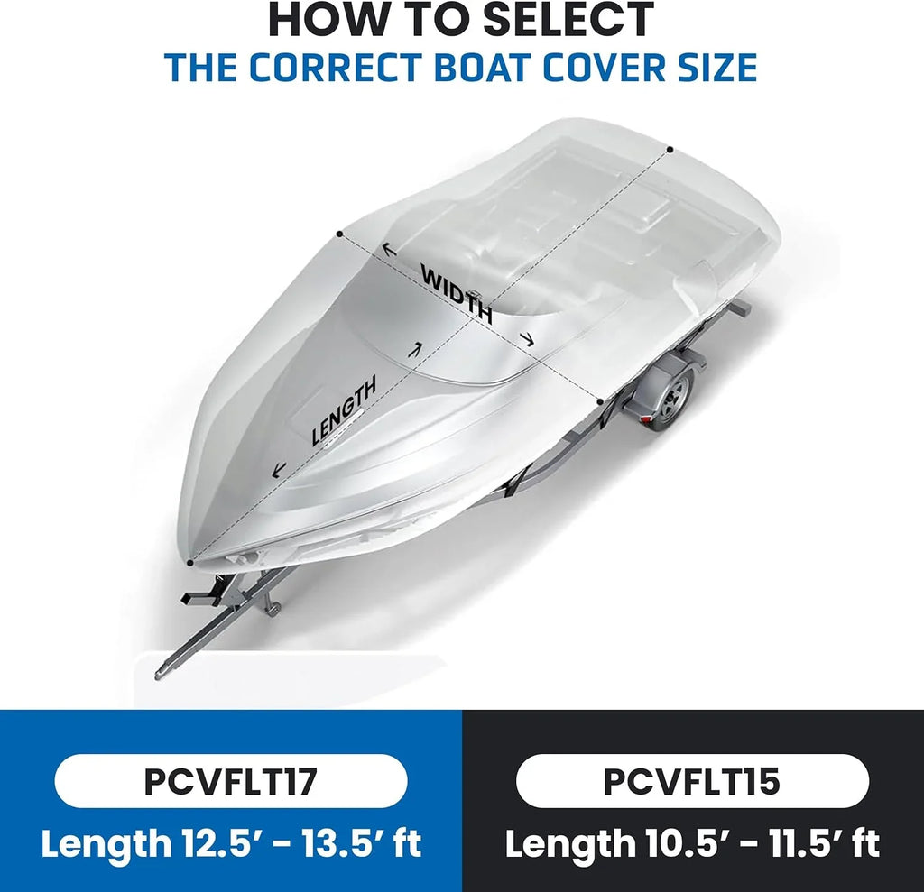 Armor Shield Protective Storage Gray. Pyle Inflatable craft protector Waterproof 12.5’ to 13.5’ ft