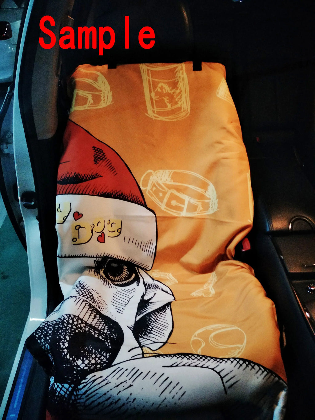 GCKG White Cloud Pet Car Seat shield Dog Car Seat Mat Hammock Cargo Mat Trunk Mat For Cars Trucks and SUV 54x60 inches