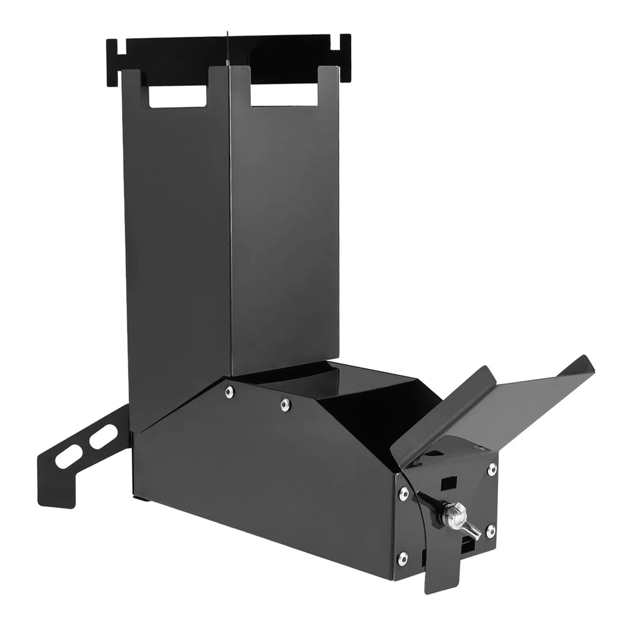 Lixada Collapsible Wood Burning Stove, Stainless Steel Rocket Stove for Backpacking and Camping, Compact and Lightweight