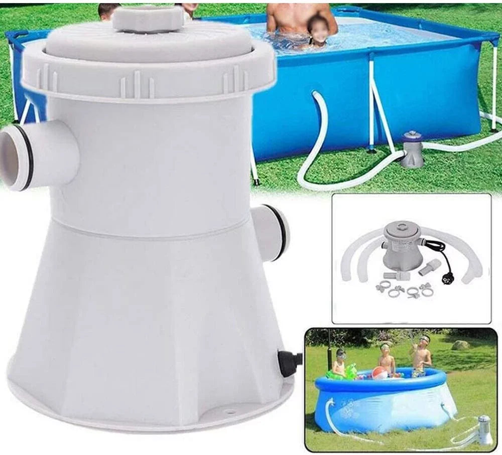INTSUPERMAI Electric Swimming Pool Filter Pump moisture Cleaning Tool for Above Ground Pools
