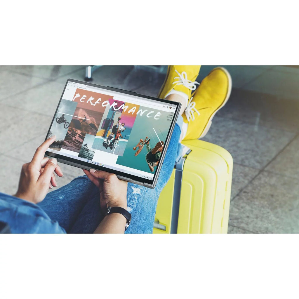 Yoga 7i Windows 11 Pro 16" 2.5K IPS 2-in-1 Business Laptop, 12th  Evo Platform 12-Core i5-1240P, 8GB LPDDR5 RAM, 1TB SSD, Iris Xe Graphics, Backlit KB, Fp, Gray