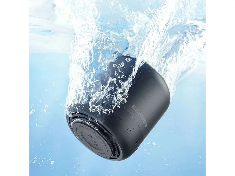 Soundcore B3127Z11 Mini 3 Pro Portable Bluetooth Speaker 2-Pack Black 15H Playtime IPX7 Waterproof