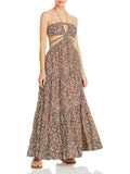 Jonathan Simkhai Womens Printed Dress wrap-Up