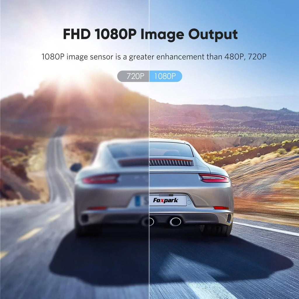 HD Solar Wireless Backup Camera for Car, IP69K Waterproof Reverse Camera with 3350mAh Rechargeable Battery-[Works with Solar 3 Only]
