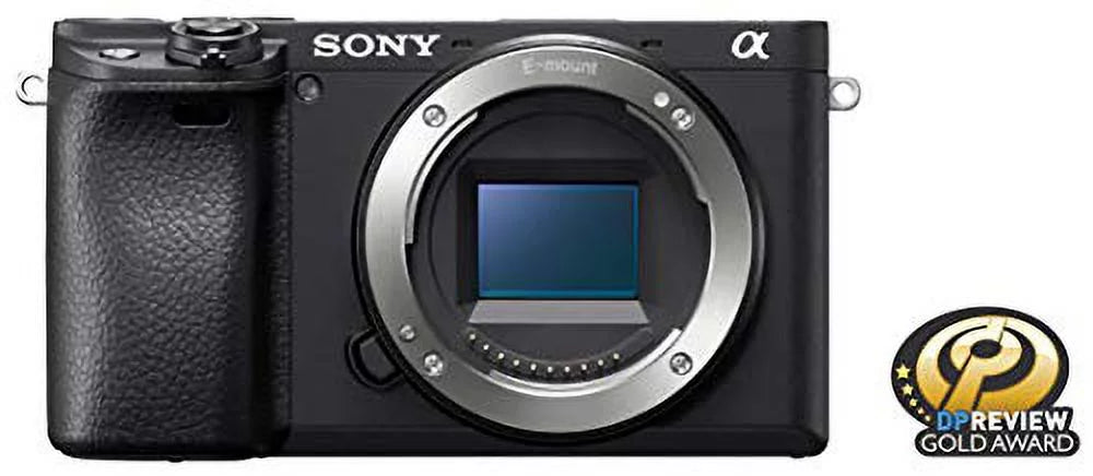 Restored  Alpha a6400 Mirrorless Camera: Compact APS-C Interchangeable Lens Digital Camera with Real-Time Eye Auto Focus, 4K Video & Flip Up Touchscreen - ILCE-6400/B Body (Refurbished)