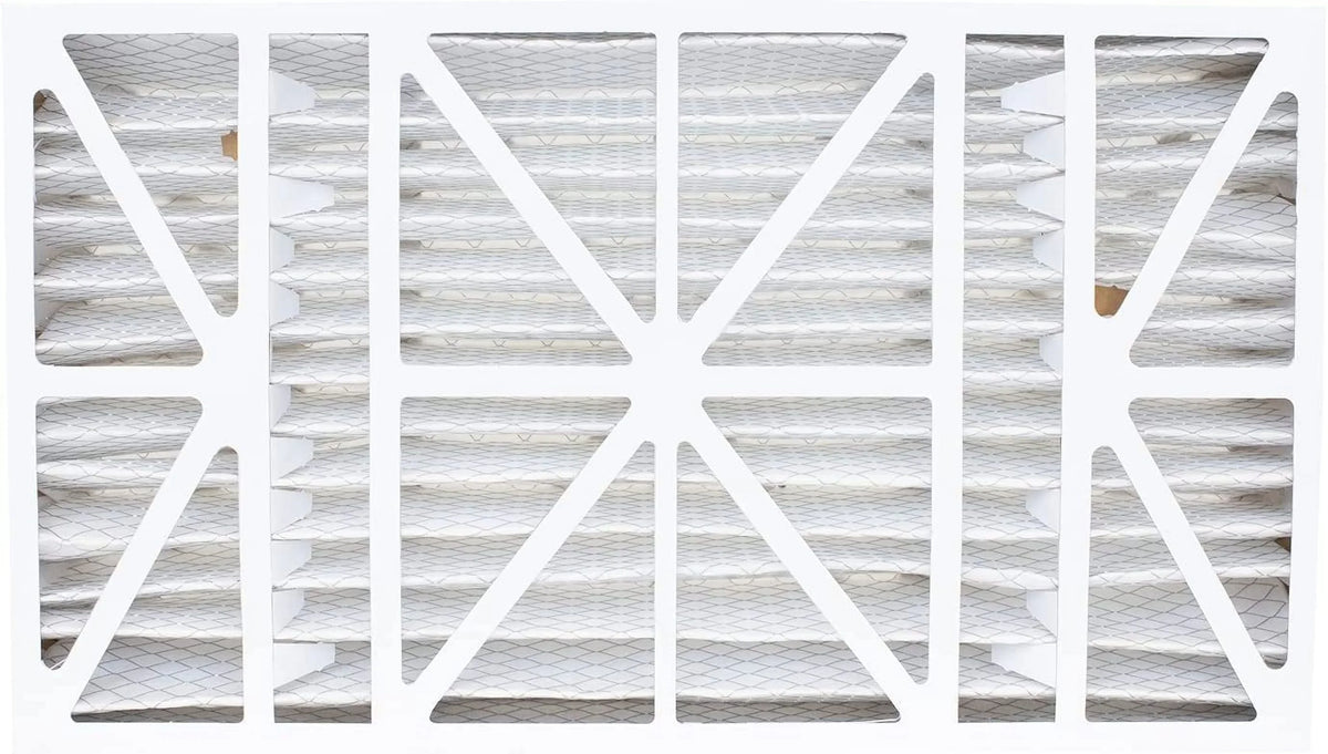 Filterbuy 16x28x6 MERV 13 Pleated HVAC AC Furnace Air Filters for Aprilaire Space-Gard 2400 (4-Pack)