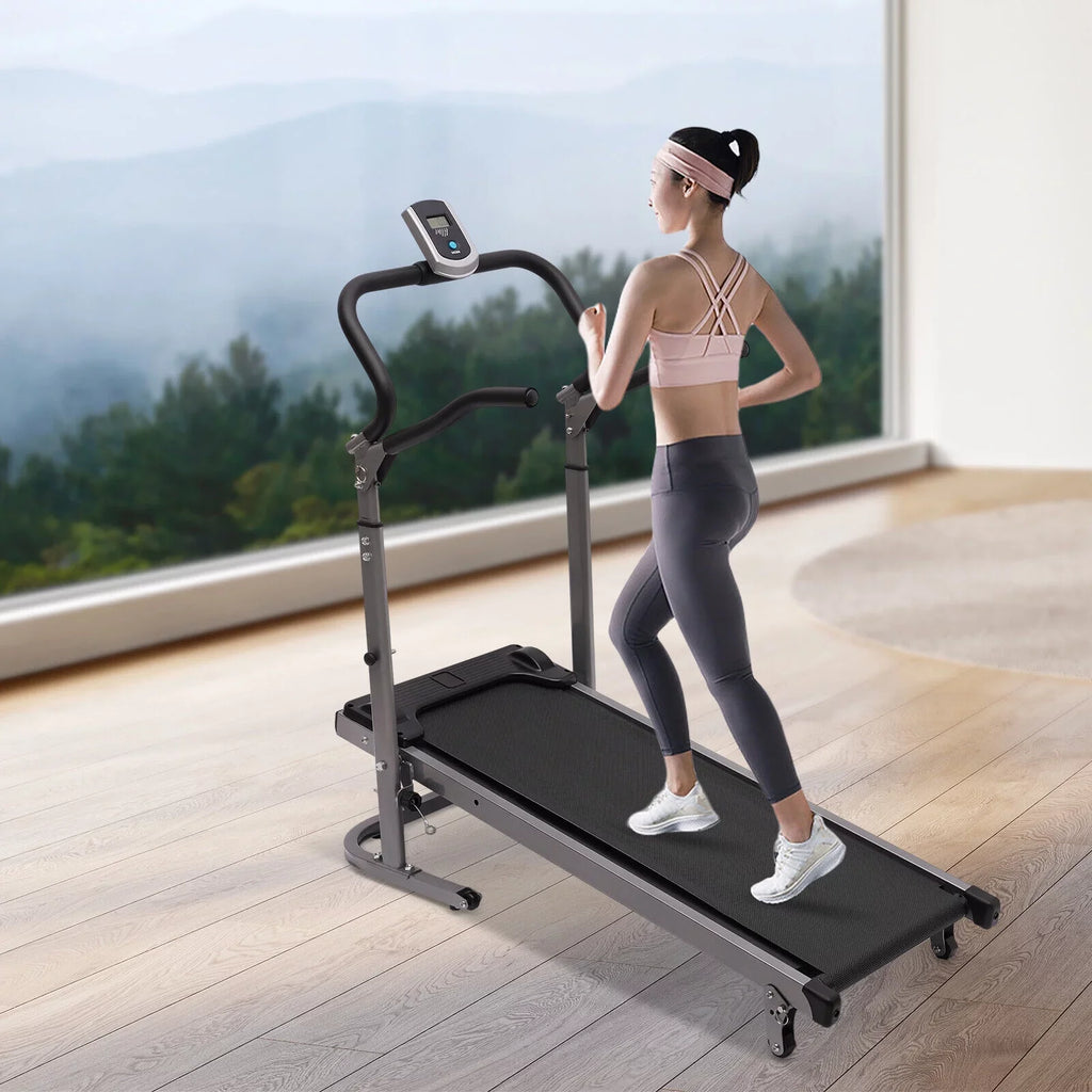 DENEST Folding Treadmill Electric With incline Running Fitness Jogging Machine Home Use
