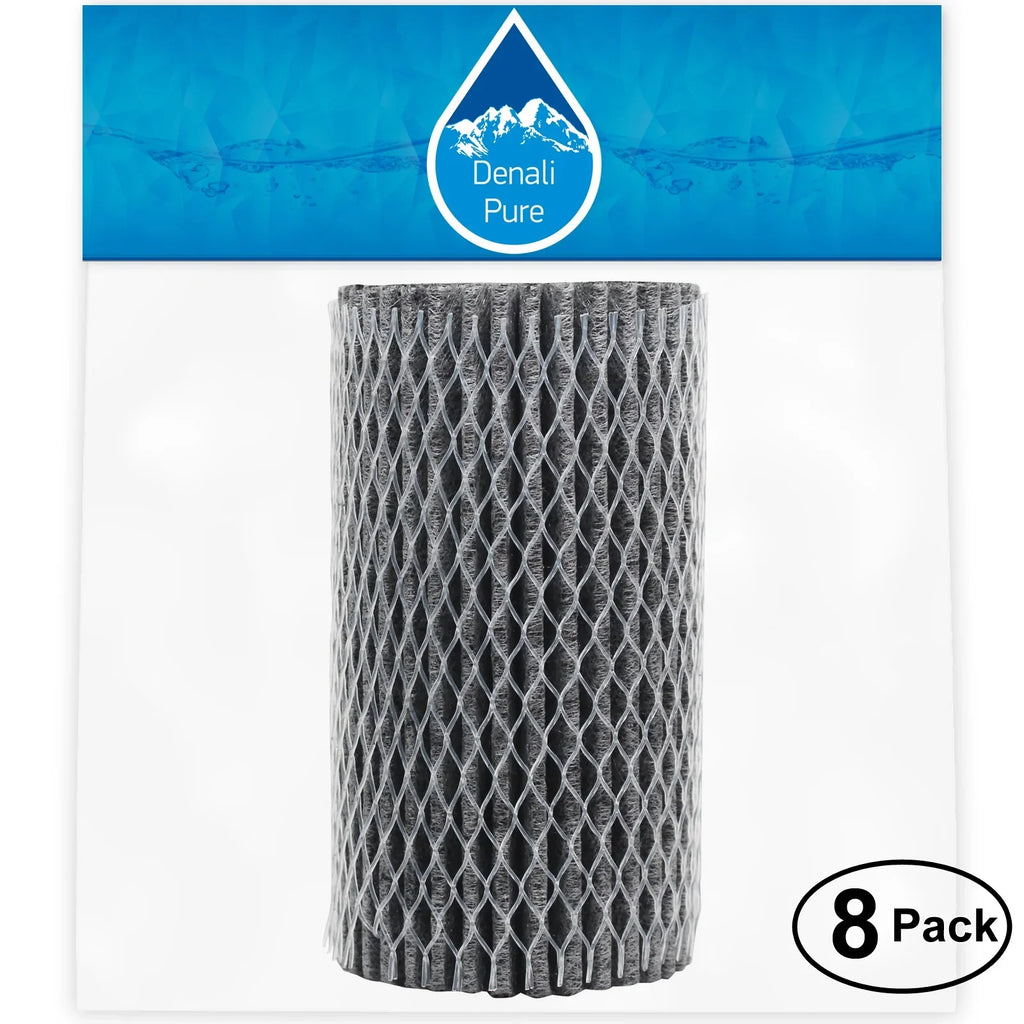 8-Pack Replacement for Frigidaire MLXE42REW6 Refrigerator Air Filter - appropriate with Frigidaire EAF1CB, 46-9917 Fridge Air Filter