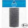 8-Pack Replacement for Frigidaire MLXE42REW6 Refrigerator Air Filter - appropriate with Frigidaire EAF1CB, 46-9917 Fridge Air Filter