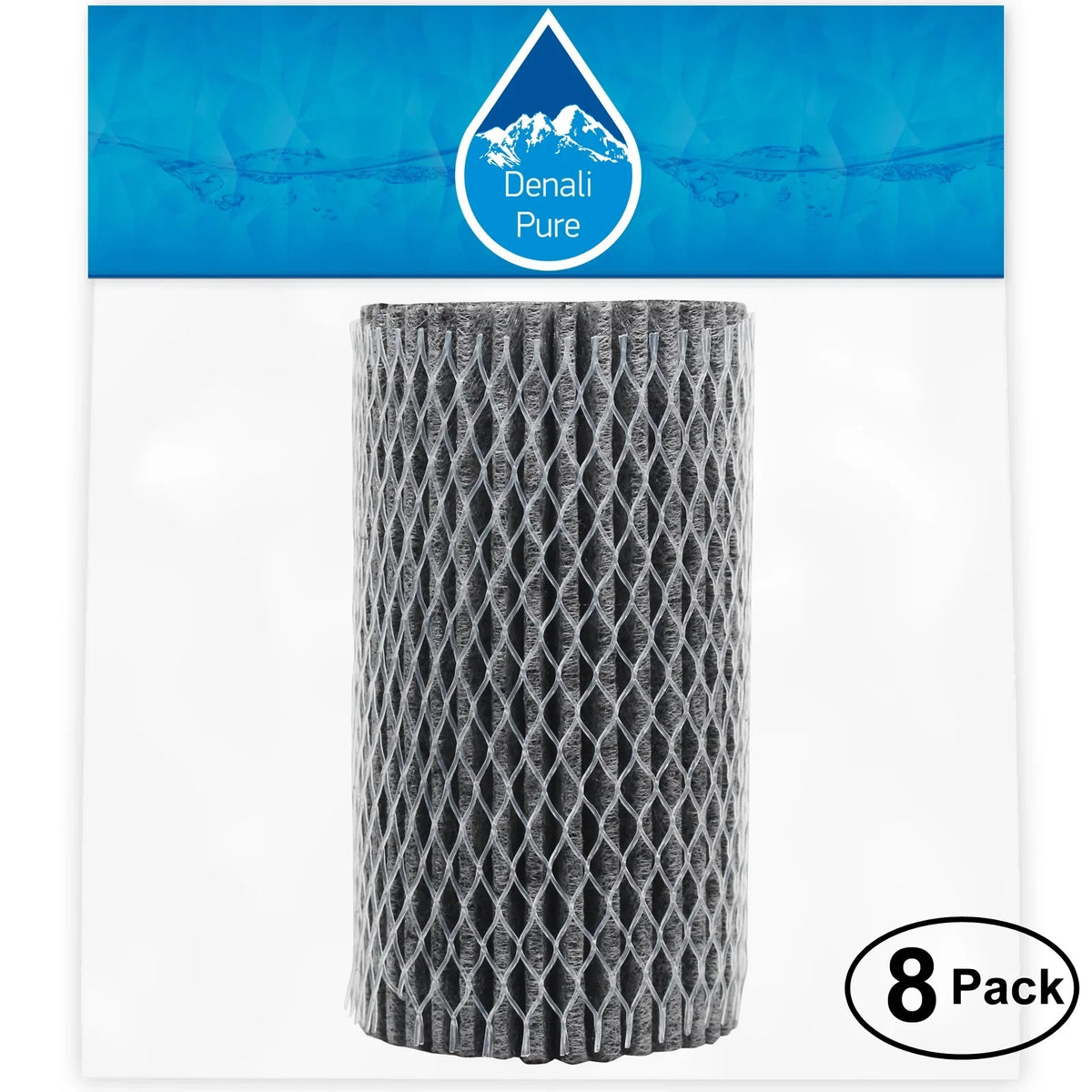 8-Pack Replacement for Frigidaire MLXE42REW6 Refrigerator Air Filter - appropriate with Frigidaire EAF1CB, 46-9917 Fridge Air Filter
