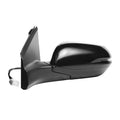 63071H - Fit System Passenger Side Mirror for 17-19 HONDA CR-V EX, EX-L, testured black w/PTM shield, w/turn signal, w/BSDS, foldaway, w/o camera, Heated Power