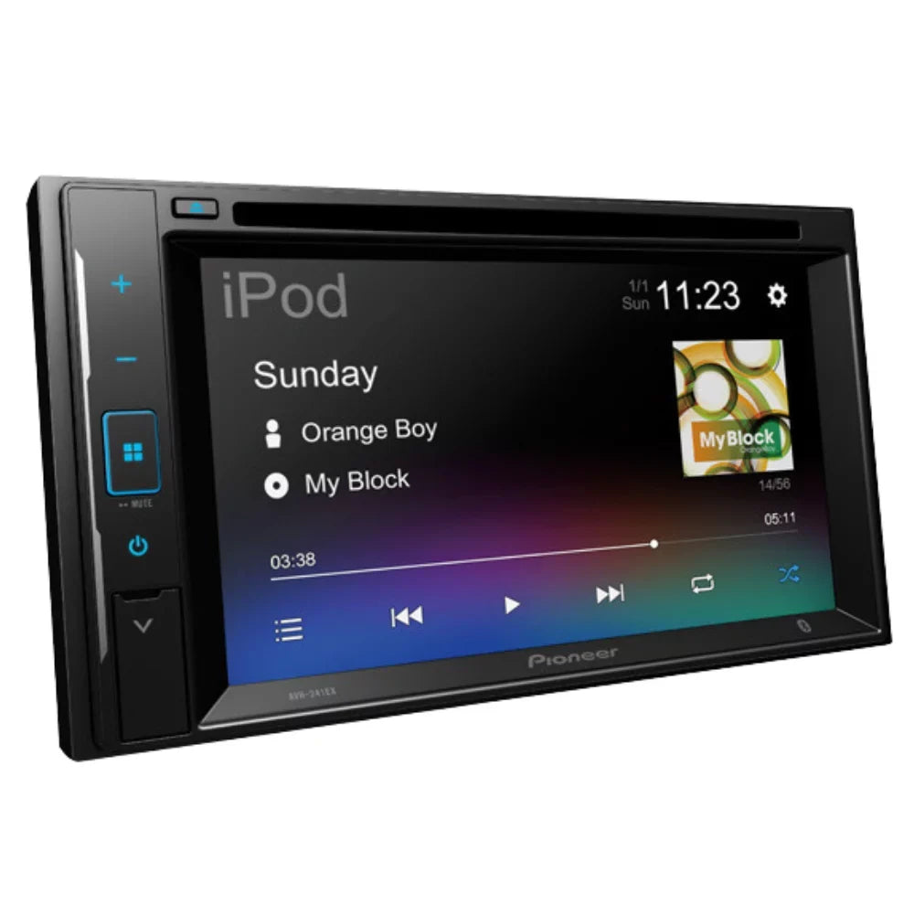KIT2611 Bundle with Pioneer Multimedia DVD Car Stereo and Installation Kit - for 2013-2016 Nissan Versa w/Oversized Radio / Bluetooth Touchscreen, Backup Camera, 2 Din Dash Kit