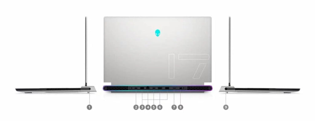 Restored  Alienware X17 R1 Gaming Laptop (2021) 17.3" FHD Core i7 - 1TB SSD - 64GB RAM - RTX 3080 8 Cores @ 4.6 GHz - 11th Gen CPU - 10GB GDDR6X (Refurbished)