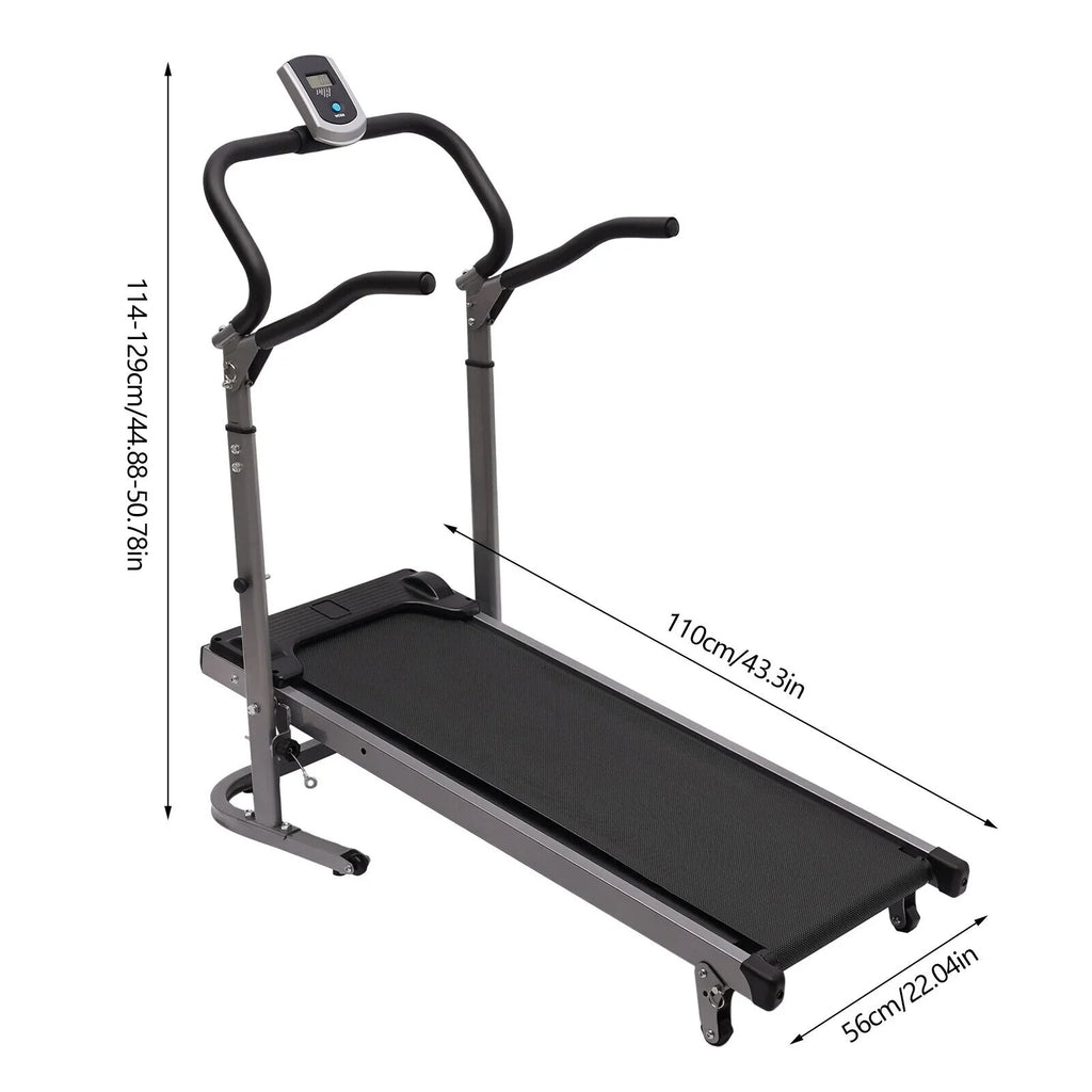 DENEST Folding Treadmill Electric With incline Running Fitness Jogging Machine Home Use