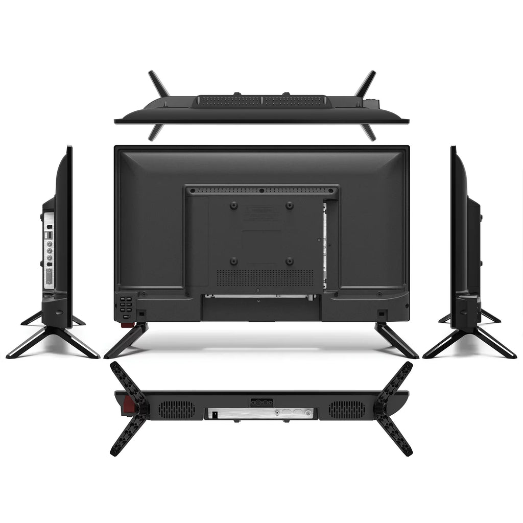 1366 x 768 HD Widescreen Portable TV/DVD Combo with Remote and Car Charger, TV-24D. Audiobox TV-24D 24-In