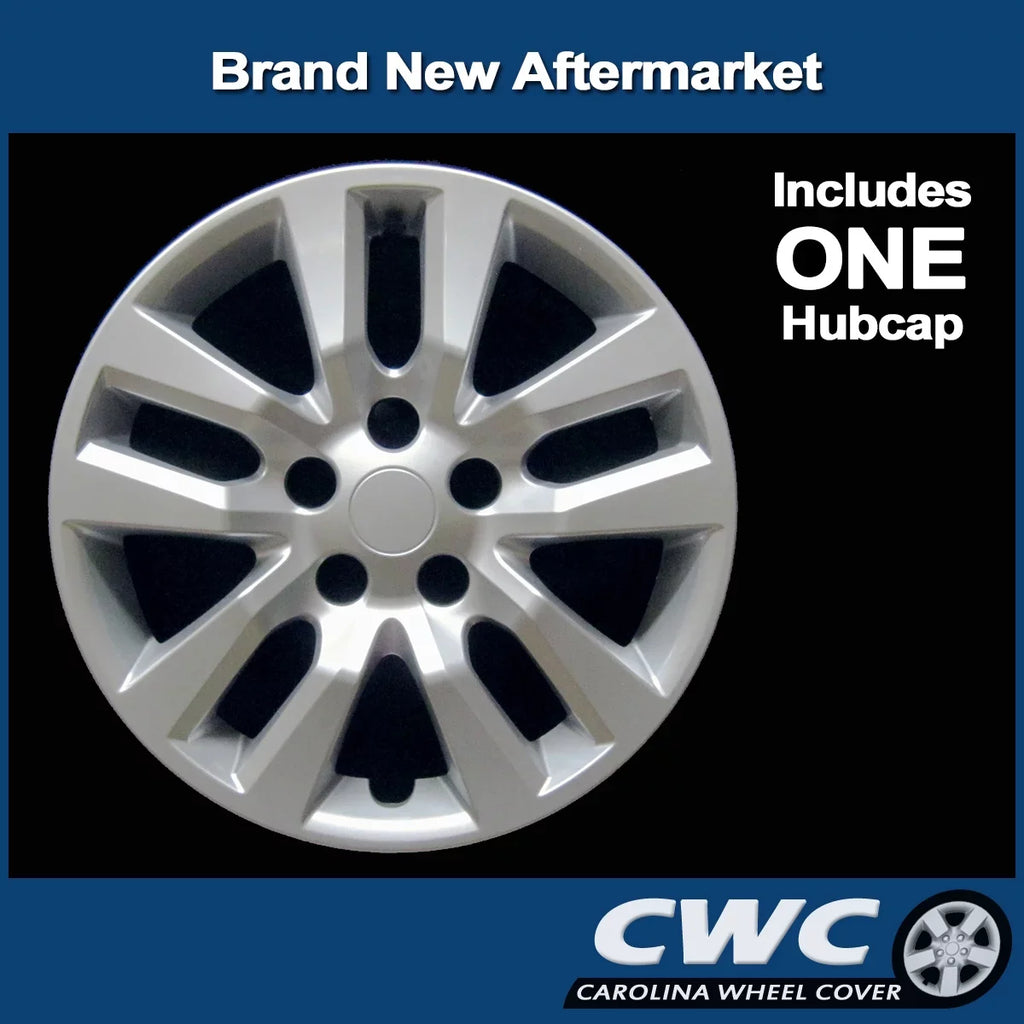 Premium Replica Hubcap for Nissan Altima 2013 - 2018 Replacement (SIngle Hubcap). CarolIna Wheel shield 16-In