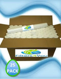 25 Pack 20" x 2.5" Sediment Cartridge Spun Polypropylene aqua Filter 10 Micron
