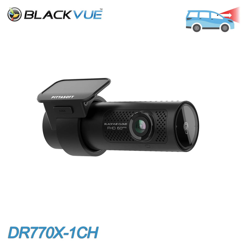 BlackVue DR770X-1CH Dash Cam With 256GB Card | Single Lens Cloud-Ready 1080p 60FPS GPS & WiFi