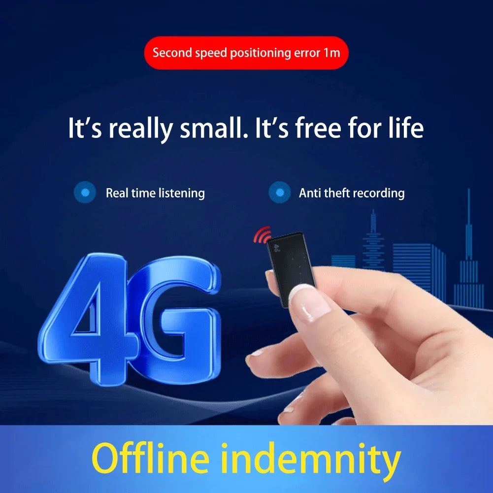 4G Wireless GPS/WIFI/Beidou Satellite Vehicle-Mounted Anti-Dropping Device - Pet & Vehicle Security Tracker