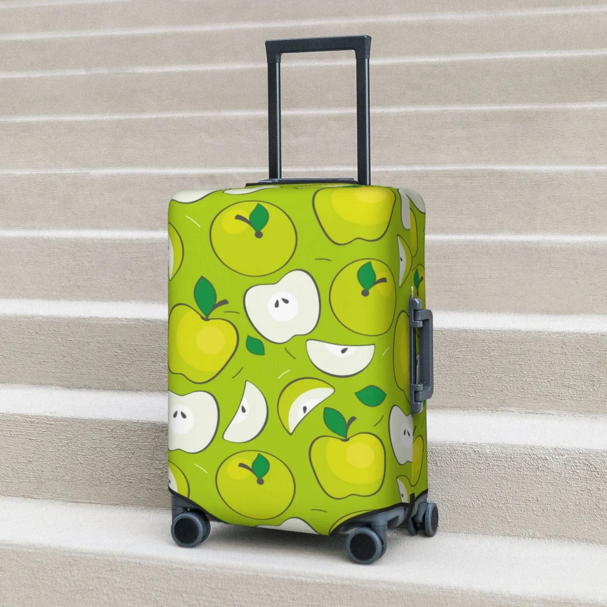 Junzan Green  Print Washable Luggage shield - Fashion Suitcase Protector Fits 18-32 Inch Luggage