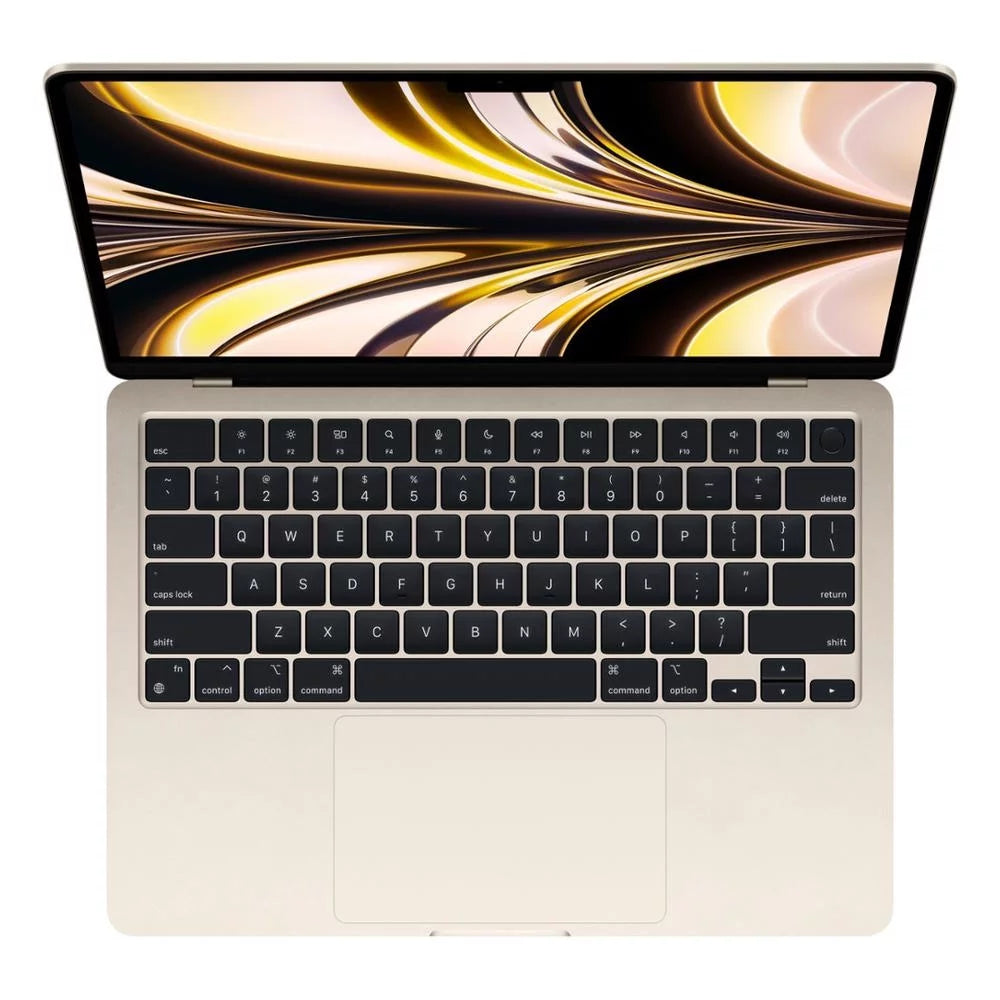 Restored  Macbook Air 13.6-inch (8GPU, Starlight) 3.5Ghz 8-Core M2 (2022) Laptop 256 GB Flash HD & 8GB RAM-Mac OS (Certified, 1 Yr Warranty) (Refurbished)