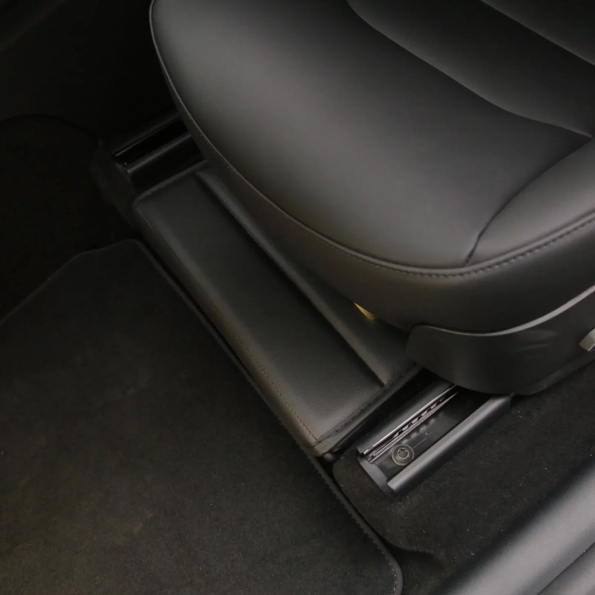 OWSOO Under Seats Storage Box Auto Modification Parts Vehicle Storage Box Folding Storage Box Car Modification Interior Accessories matching With Model Y