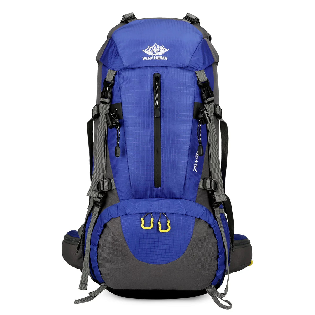 Adventure Backpack50L Waterproof Camping Backpack with Shoe Compartment and Rain shield