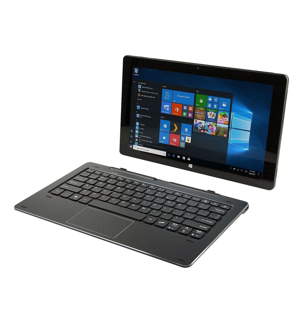 NuVision Duo 11.6" Windows 2-in-1 Tablet,  ATOM x5 Z8350, Windows 10 Home
