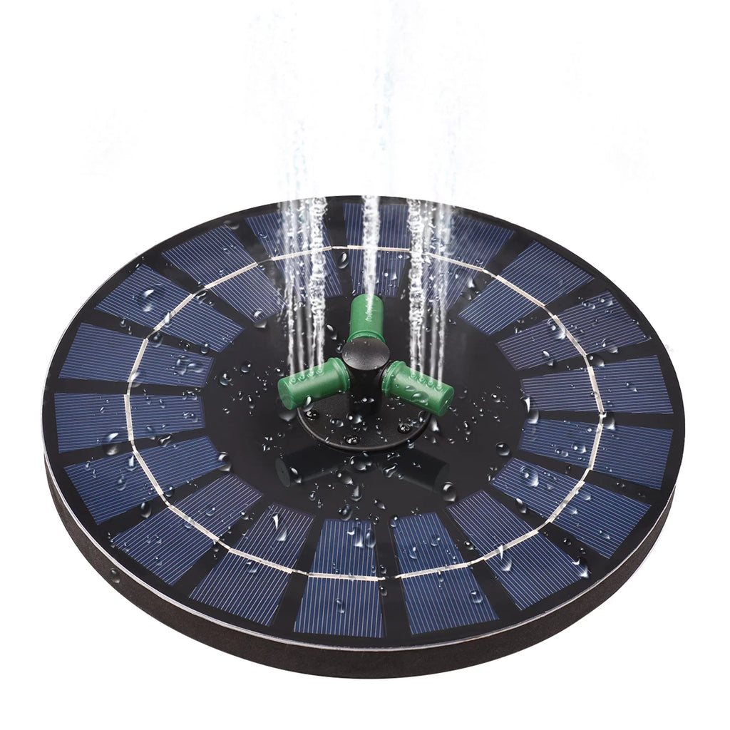 fountain,Led Solar aqua Pump With Battery Auto-shut Off With Battery Auto-shut Off 9 Inch 9 Inch Bath Nozzle Led Solar 6w Auto-shut Off 9 With Rotatable Nozzle Solar liquid Pump Yaliya Qisuo