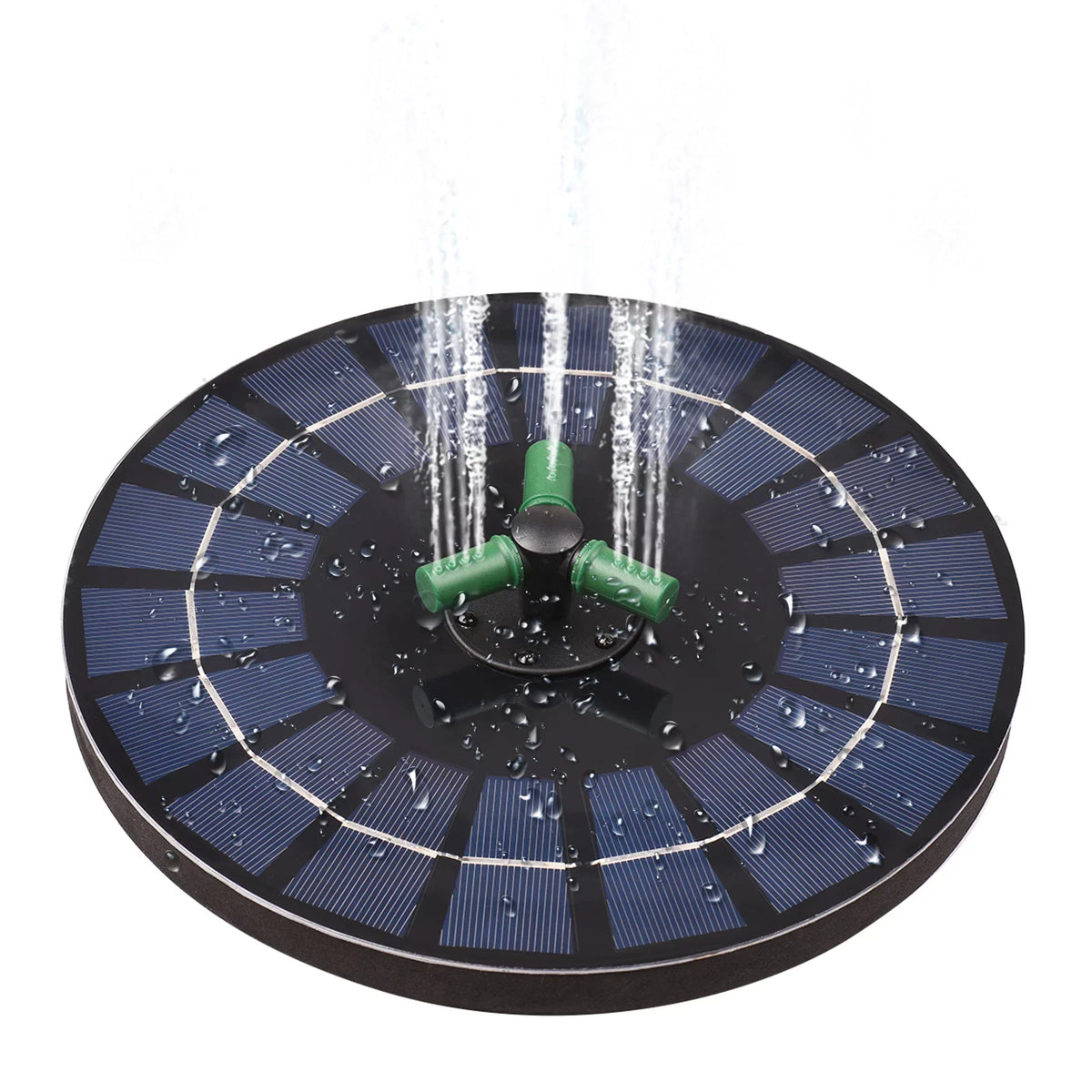 fountain,Led Solar aqua Pump With Battery Auto-shut Off With Battery Auto-shut Off 9 Inch 9 Inch Bath Nozzle Led Solar 6w Auto-shut Off 9 With Rotatable Nozzle Solar liquid Pump Yaliya Qisuo