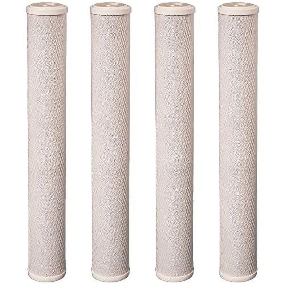 Compatibel to OptiPure CTOS-20 20" Replacement Cartridges 4 Pack by CFS