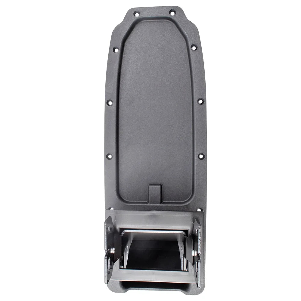 Brock Replacement Black Full Center Console Armrest Repair Kit Base & Hinges suitable with 04-11 Ranger Pickup Truck 3L5Z 10047A20 AAB