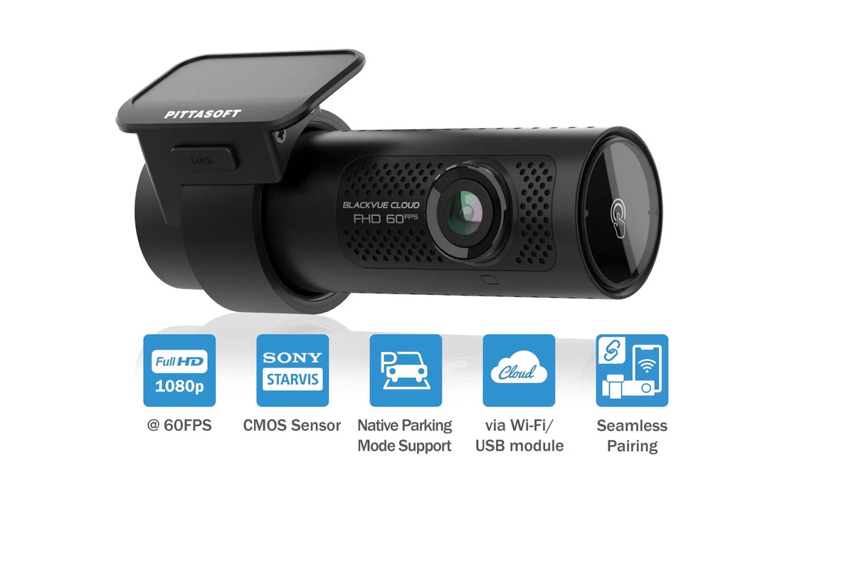BlackVue DR770X-1CH Dash Cam With 256GB Card | Single Lens Cloud-Ready 1080p 60FPS GPS & WiFi
