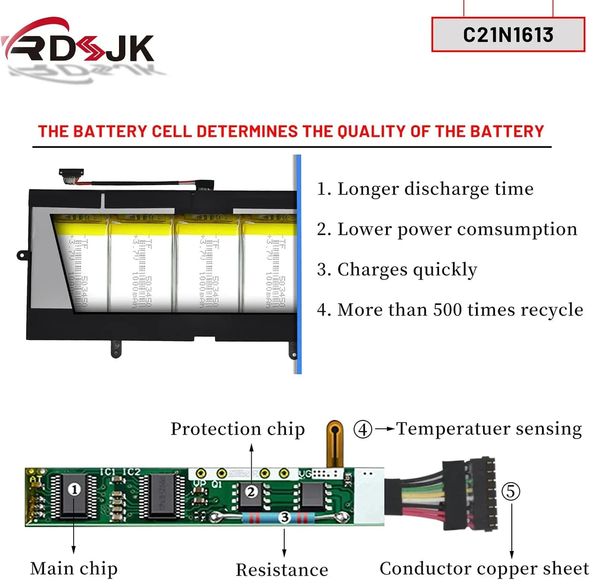 C21N1613 Laptop y for  Chromebook Flip C302 C302C C302CA C302CA-1A C302CA-DH54 C302CA-DHM4 C302CA-DHM3