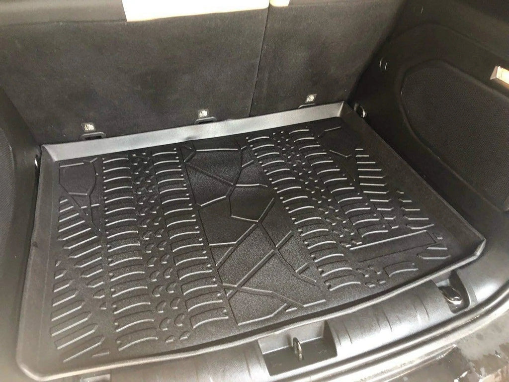 EACCESSORIES EA Cargo Liner – Trunk Mat for Jeep Renegade 2015-2023 – atmospheric conditions-impervious Trunk Mats for Cars with Raised Lip – Non-Slip Car Trunk Mat Rubber – Easy to Install – Laser Pre-Cut Design