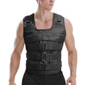 Load, Oxford Cloth. Nebublu Strength Training Weighted Vest - Adjustable Weight Jacket, 50kg Max
