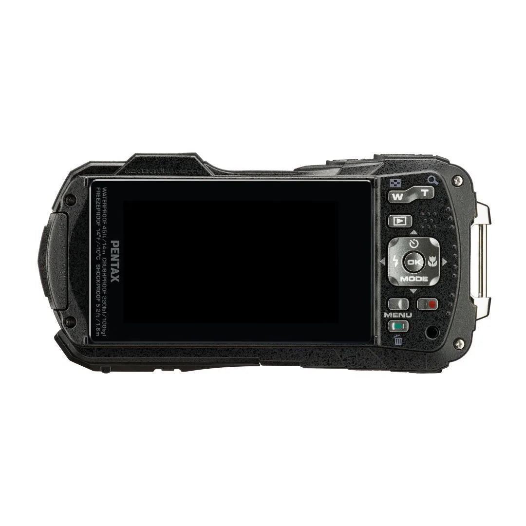 Ricoh Imaging PENTAX WG-90 All elements Adventure Compact Camera with Tough Body Construction, Exceptional Image superior and Underwater Shooting Mode (Blue)