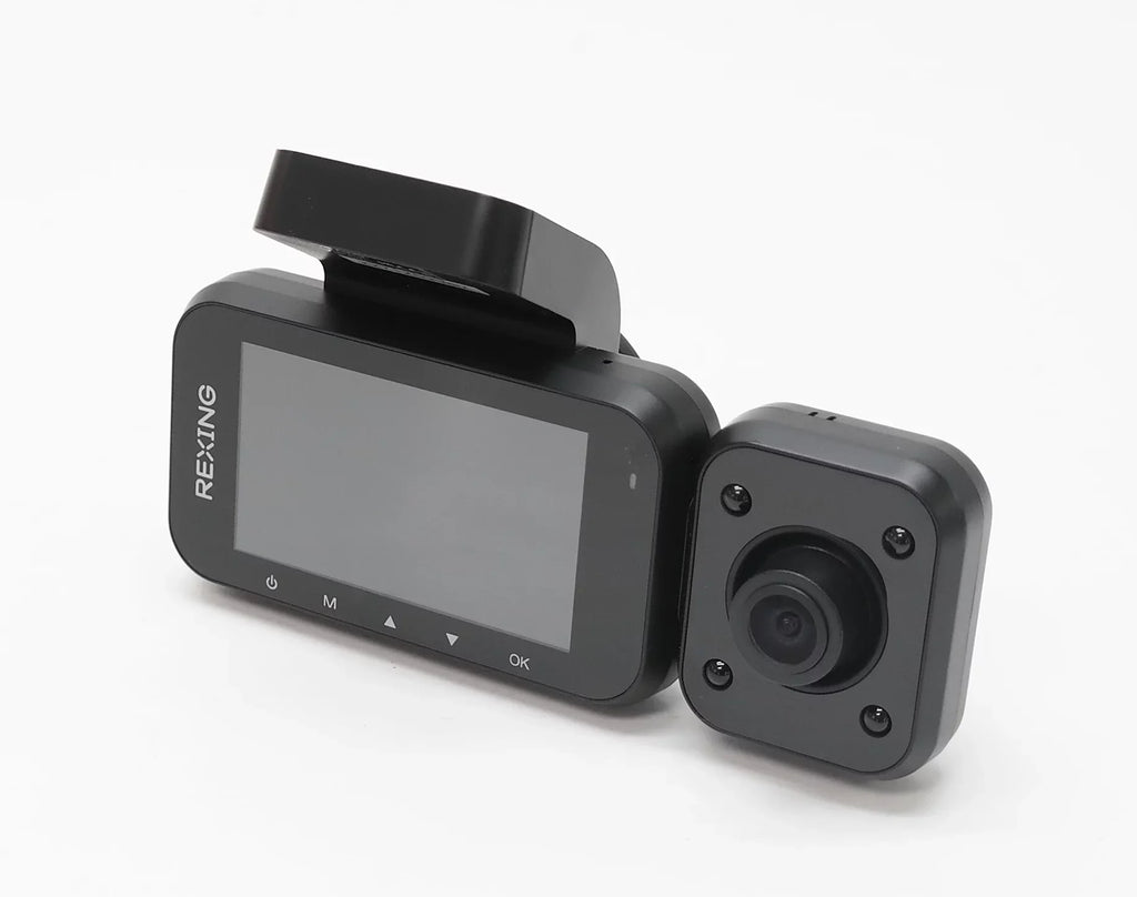Pre-Owned Rexing V5C Plus 4K Front+Cabin Dash Cam 3" LCD Screen - Black (Good)