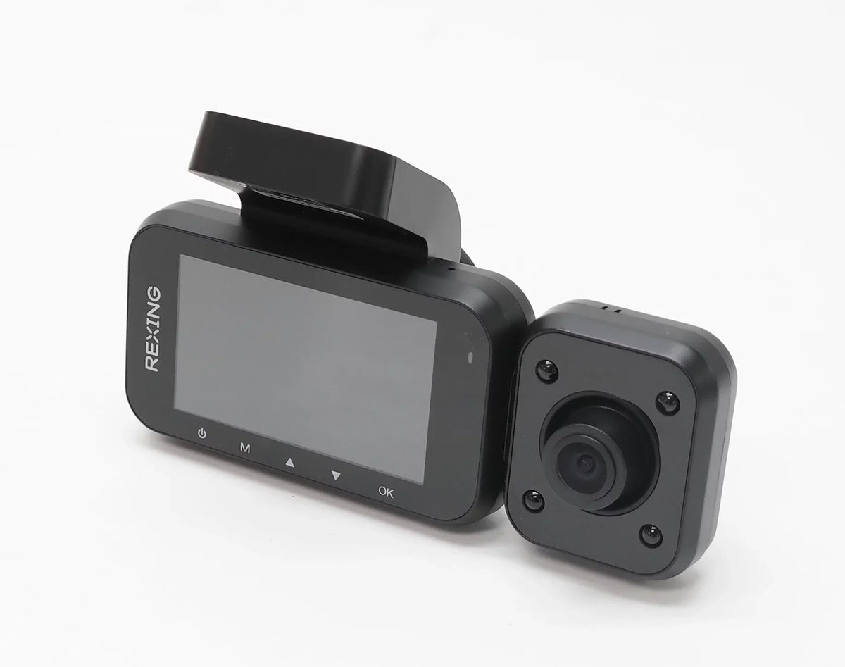 Pre-Owned Rexing V5C Plus 4K Front+Cabin Dash Cam 3" LCD Screen - Black (Good)