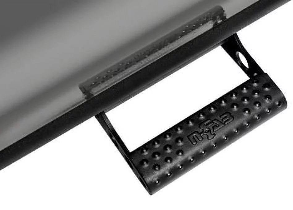 N-Fab by RealTruck Rkr Rails | Textured Black | T074Rkrqc | matching with 2007-2021  Tundra Double Cab All Beds, SRW Gas