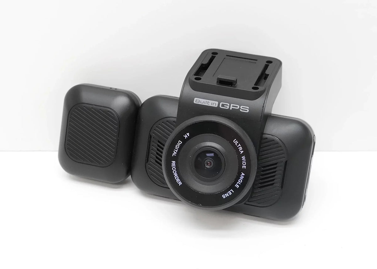 Pre-Owned Rexing V5C Plus 4K Front+Cabin Dash Cam 3" LCD Screen - Black (Good)